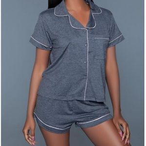 Gray pajama set